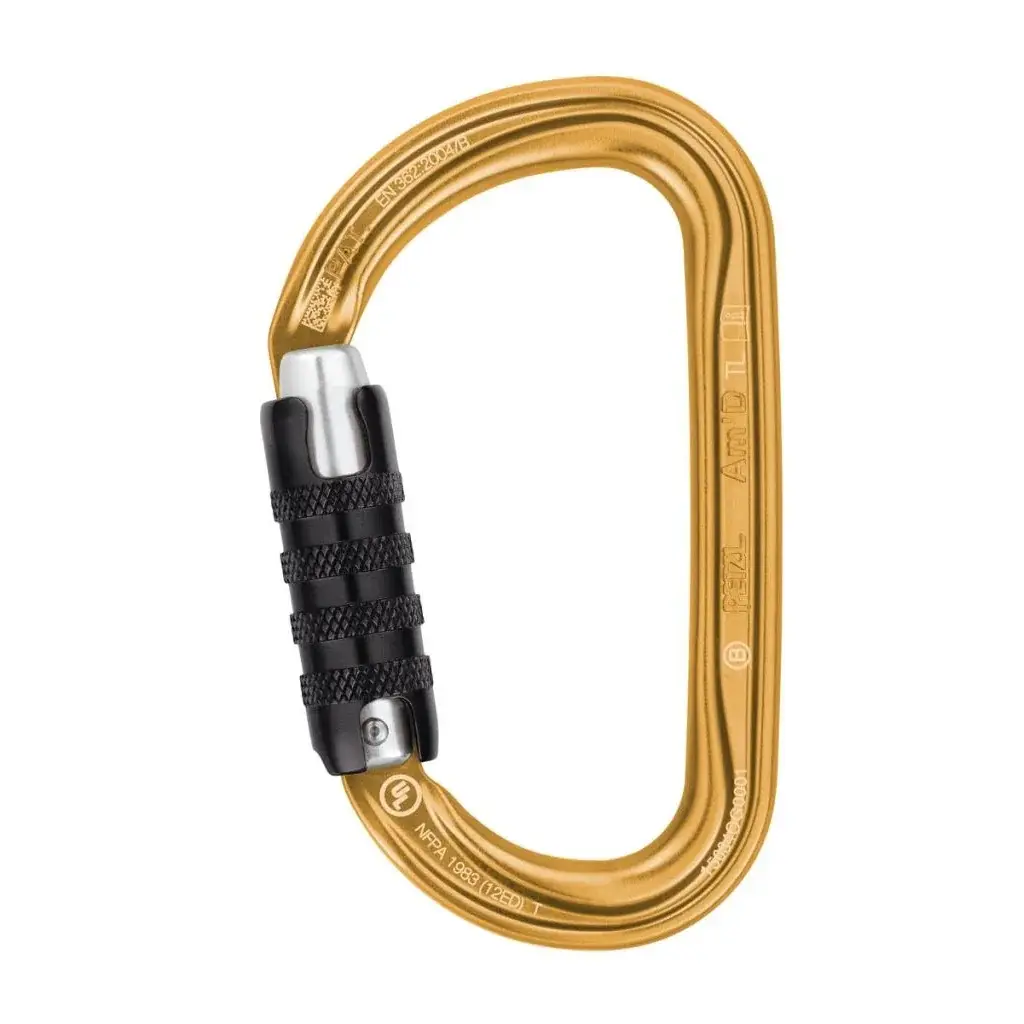 Petzl Карабін Petzl Am´D Triact-Lock золотистий