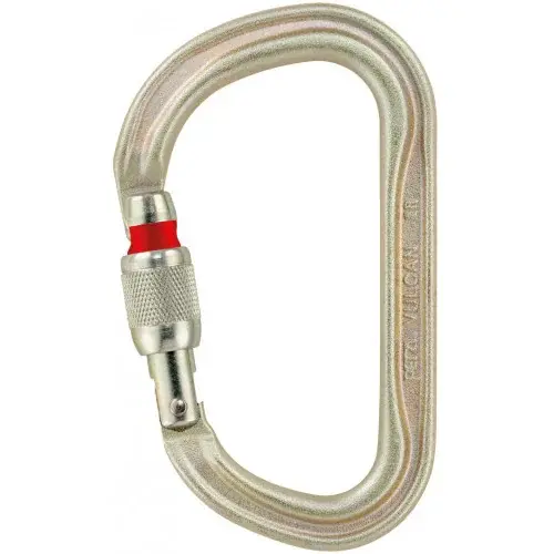 Petzl Карабін Petzl Connector Vulcan Screw-lock золотистий