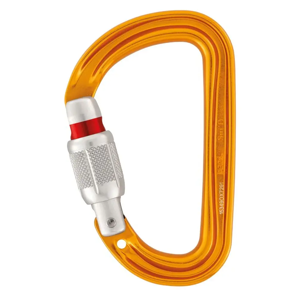 Petzl Карабін Petzl Sm´D screw-lock помаранчевий