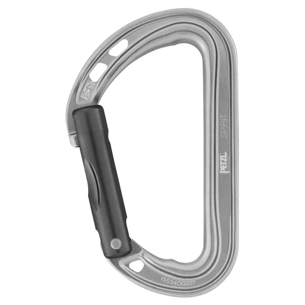 Petzl Карабін універсальний Petzl Spirit Straight Gate Gray