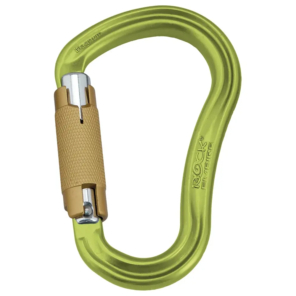 Rock Empire Карабін Rock Empire Carabiner HMS Magnum 2T Світло-зелений