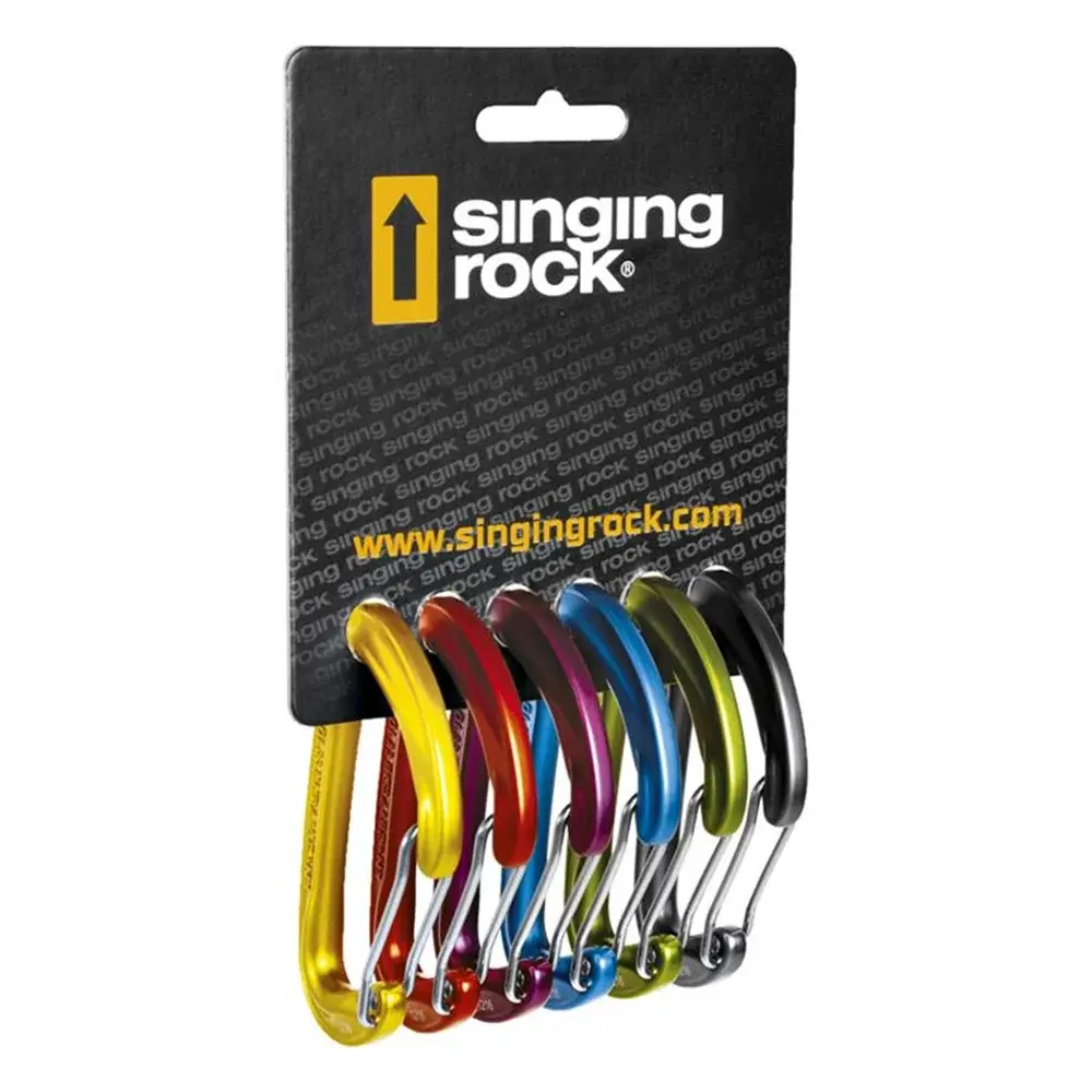 Singing Rock Карабін Singing Rock VISION прямий 6pack