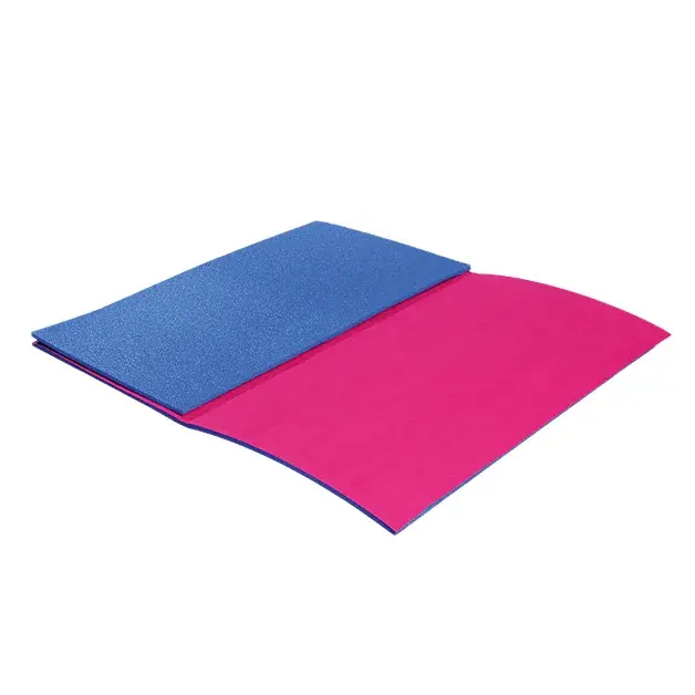 Yate Каремат Yate Textil складаний 3 частини синій/рожевий