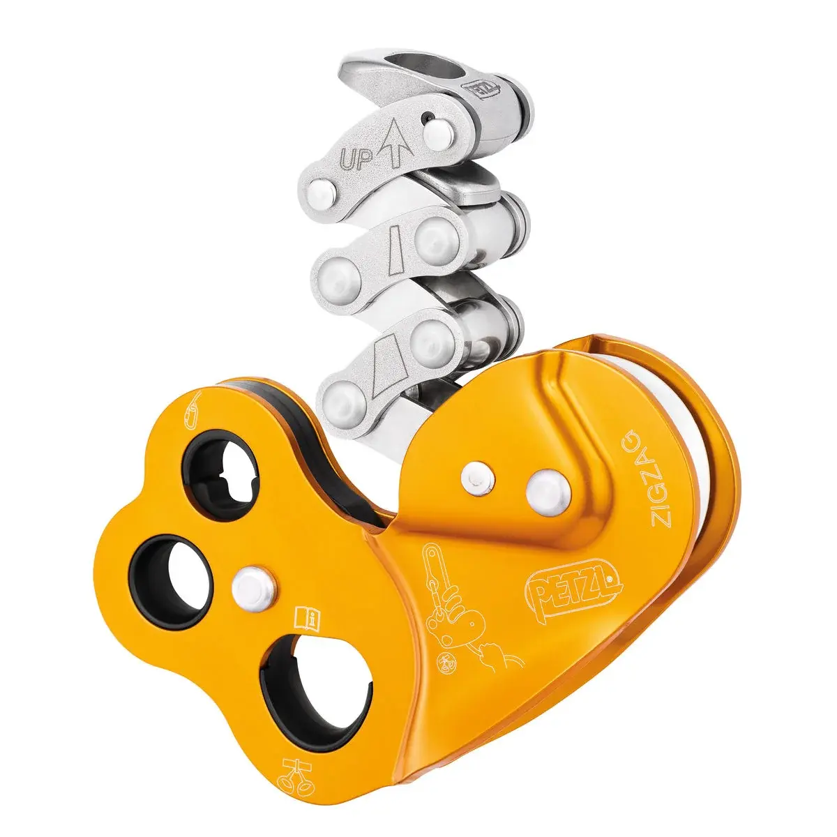 Petzl Блок-ролик Petzl ZigZag помаранчевий
