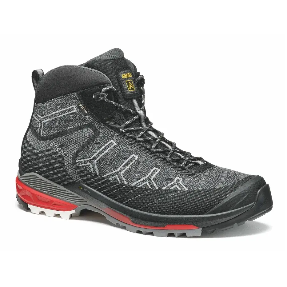 Asolo Черевики Asolo Falcon EVO Jaquard GV black/red/a392
