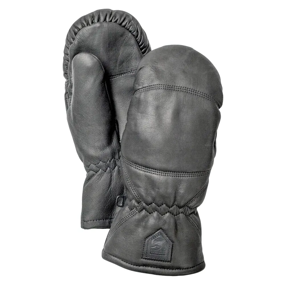 Hestra Рукавиці шкіряні Hestra Leather Box Mitt Svart