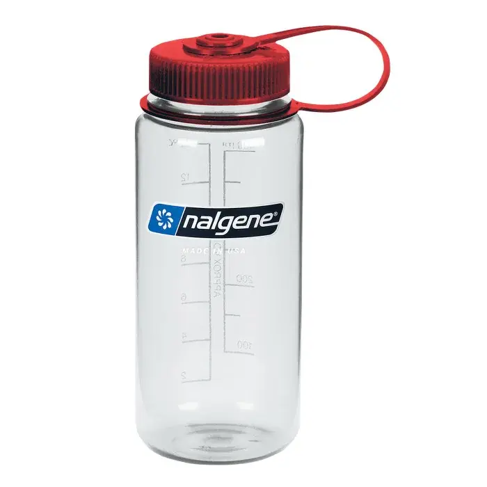 Nalgene Пляшка Nalgene WM Clear w/Red Cap, Sustain Clear w/Red Cap, Sustain 500ml