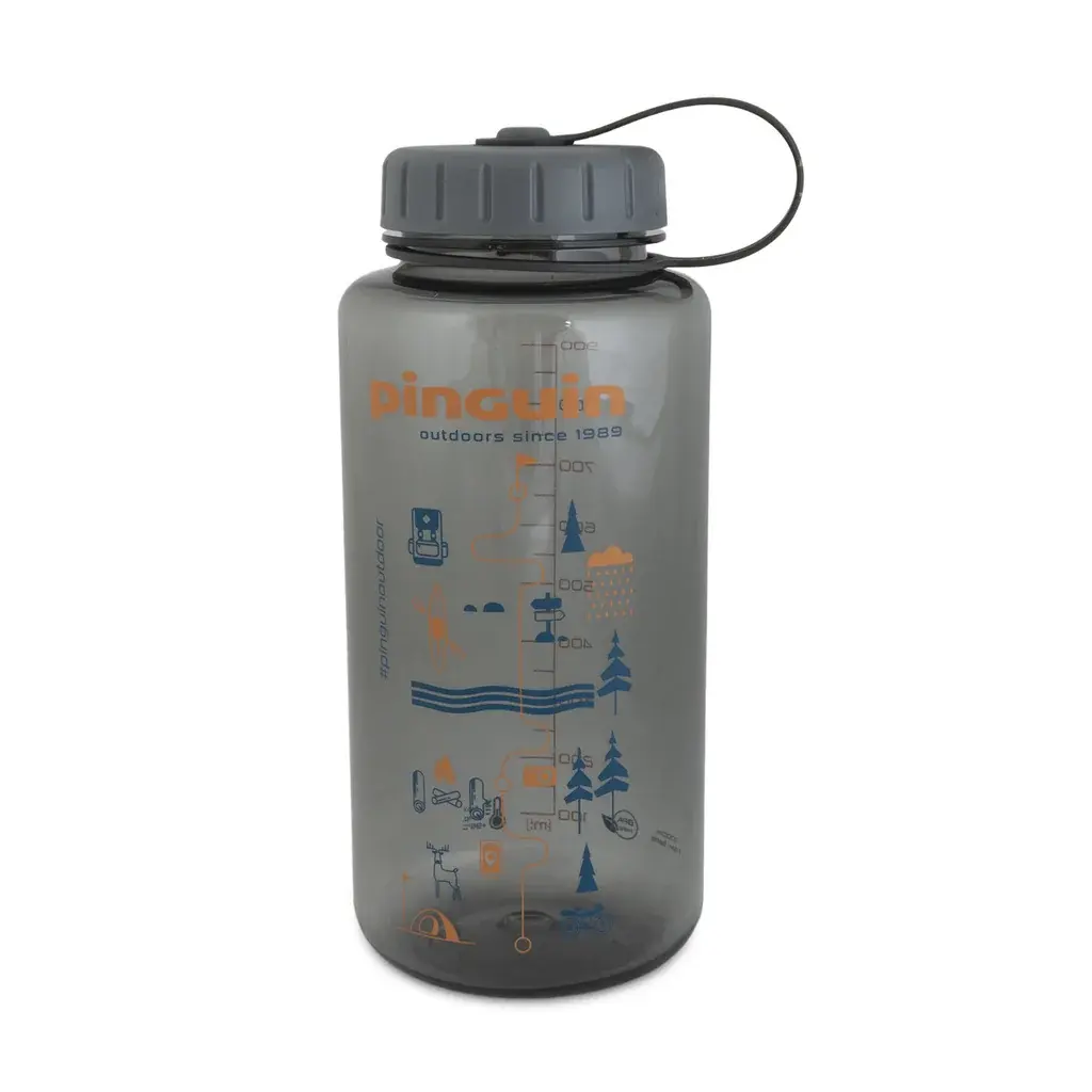 Pinguin Пляшка PINGUIN Tritan Fat Bottle 1000ml 2025 grey