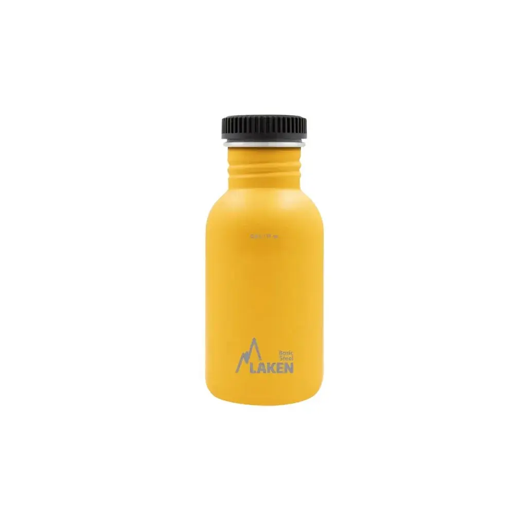 LAKEN Пляшка LAKEN сталь Plain 500 ml жовтий