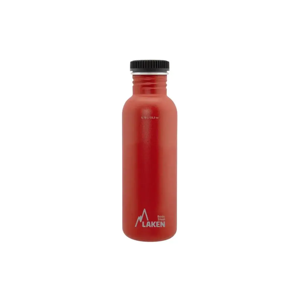 LAKEN Пляшка LAKEN сталь Plain 750 ml червоний