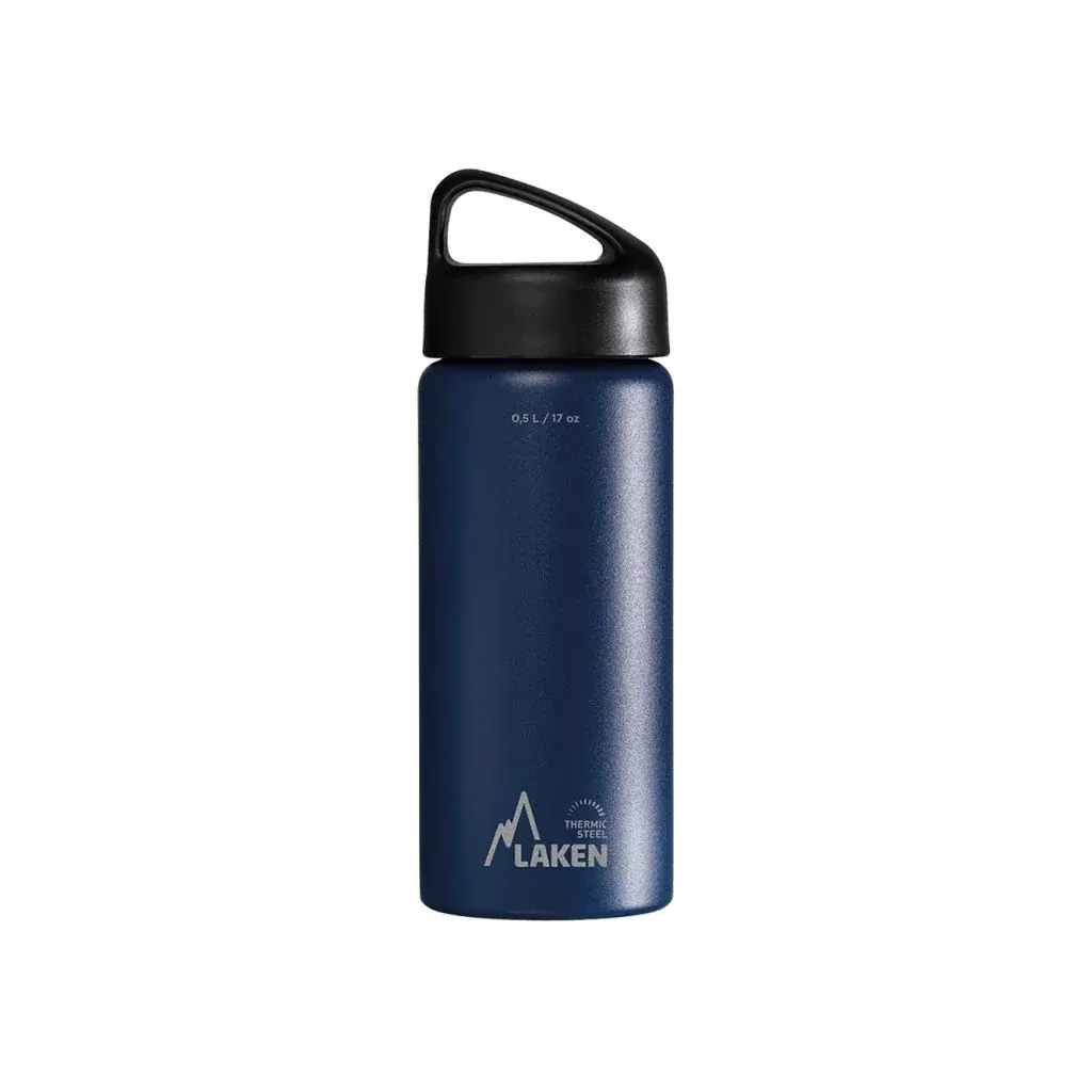 LAKEN Термопляшка LAKEN сталь Classic 500 ml синій