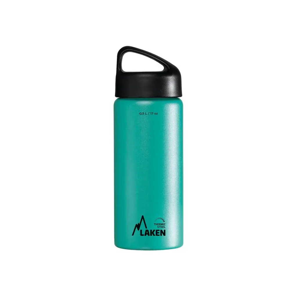 LAKEN Термопляшка LAKEN сталь Classic 500 ml бірюзовий