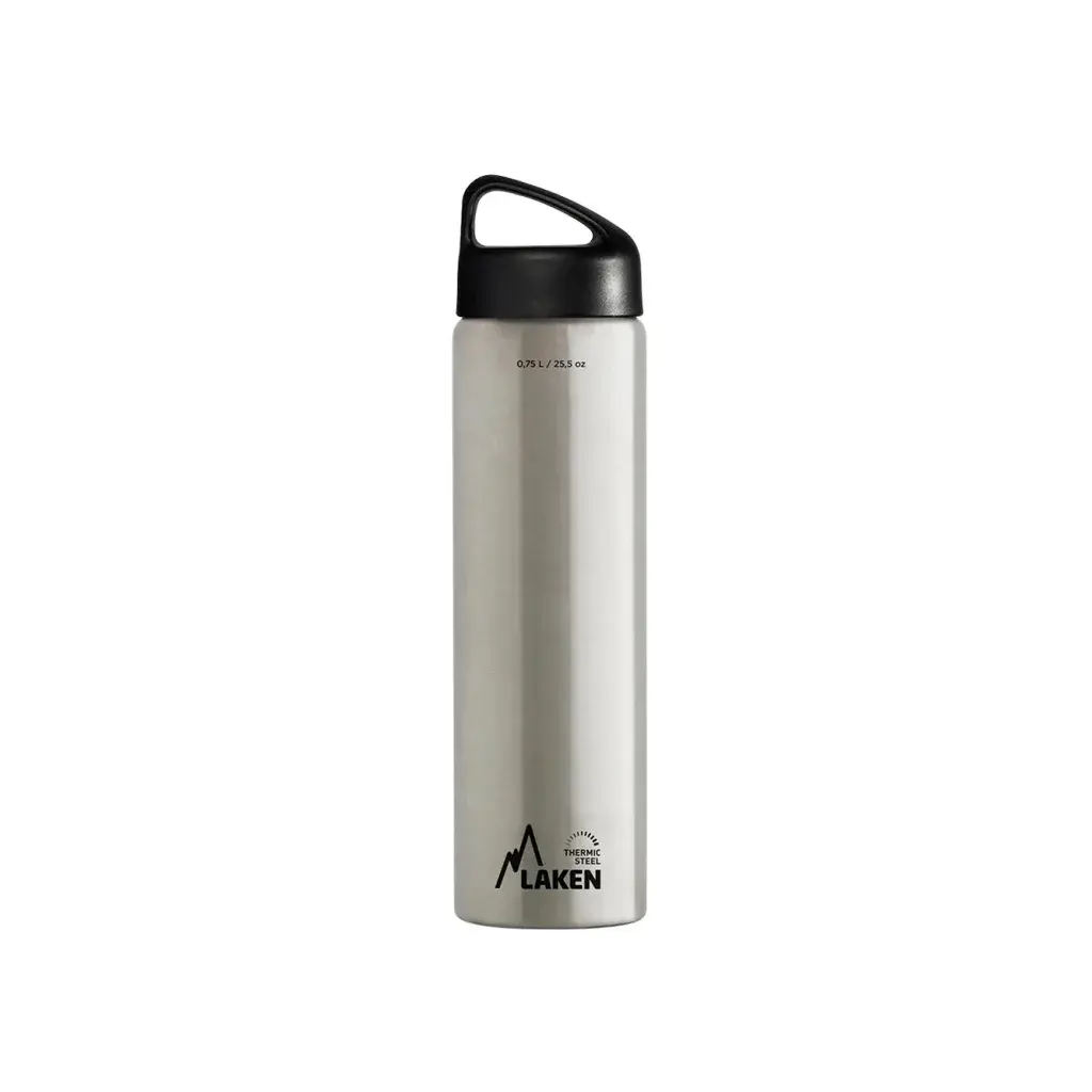 LAKEN Термопляшка LAKEN сталь Classic 750 ml сталевий
