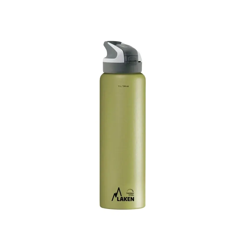 LAKEN Термопляшка LAKEN сталь Summit 1000 ml хакі