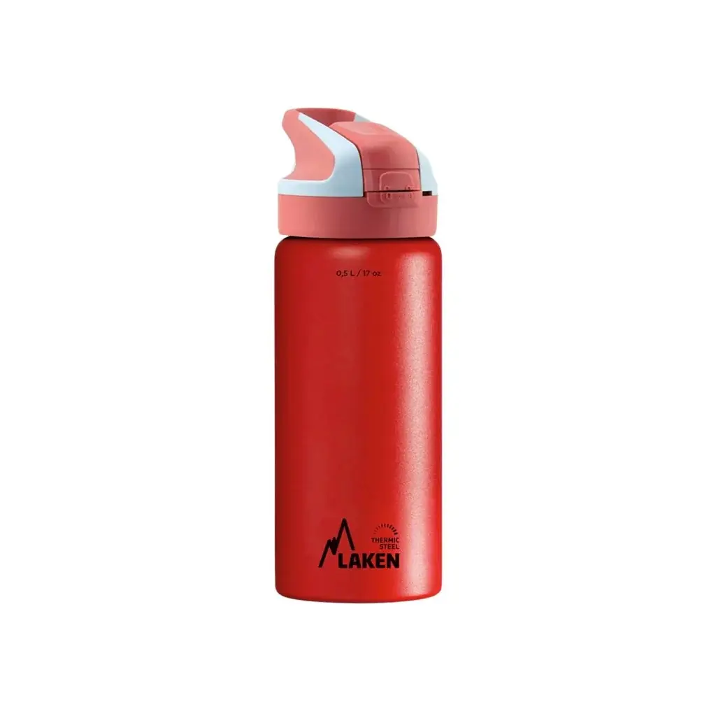 LAKEN Термопляшка LAKEN сталь Summit 500 ml червоний