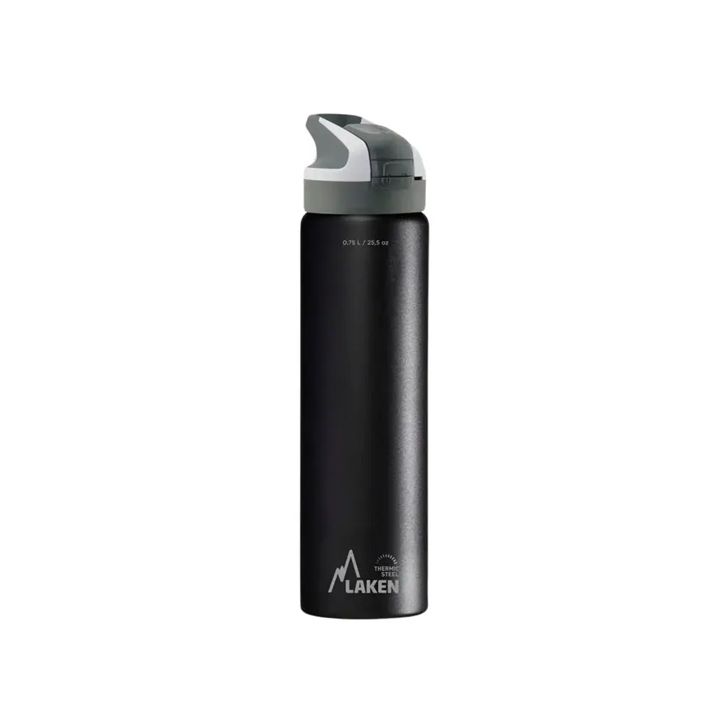 LAKEN Термопляшка LAKEN сталь Summit 750 ml чорний