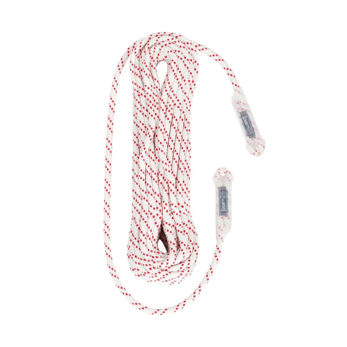 Singing Rock Мотузка статична з двома петлями Singing Rock Static 11mm 2-eyes білий