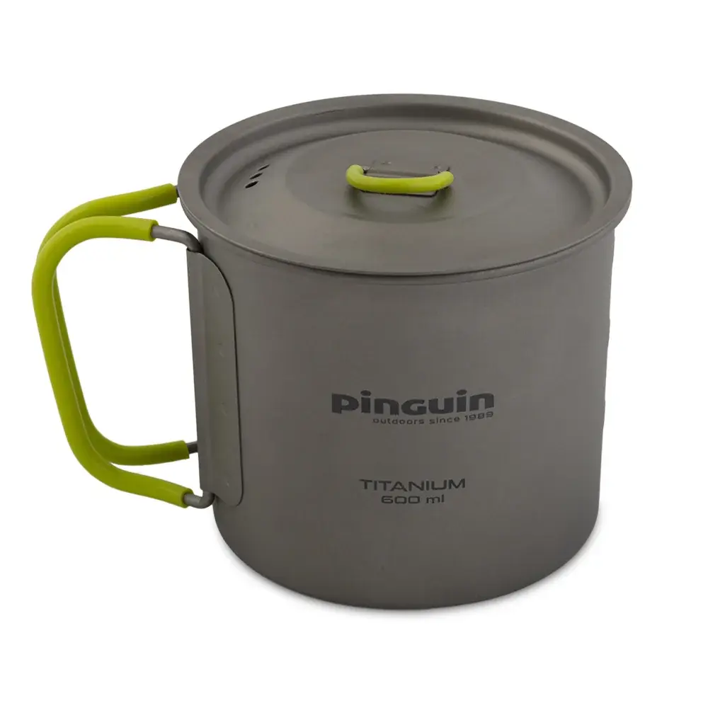 Lehký titanový hrnec Pinguin Mug Titan