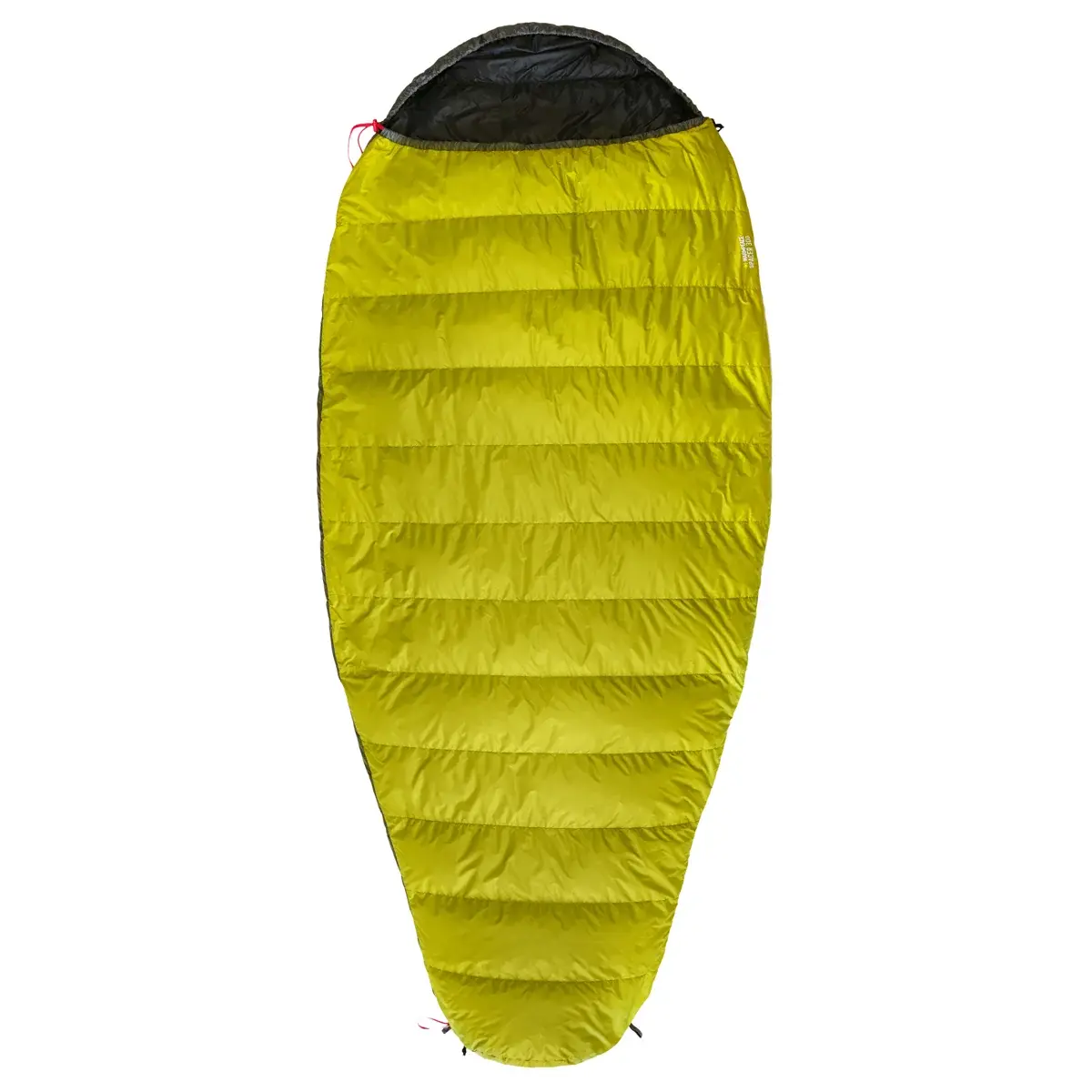 Warmpeace Спальний мішок пуховий літній Warmpeace Spacer 300 oasis green/grey/black
