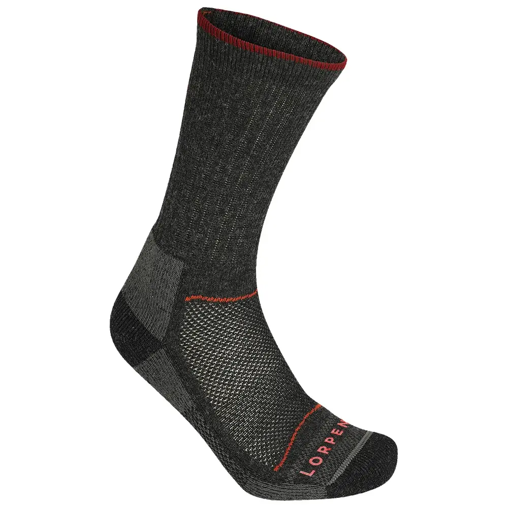 Lorpen Шкарпетки туристичні Lorpen MERINO HIKER 2 PACK ECO 5427 CHARCOAL