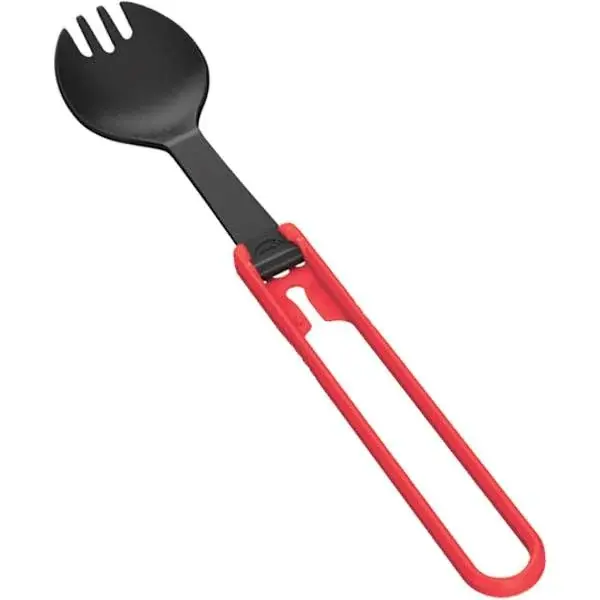Lžíce MSR Folding Spork červená