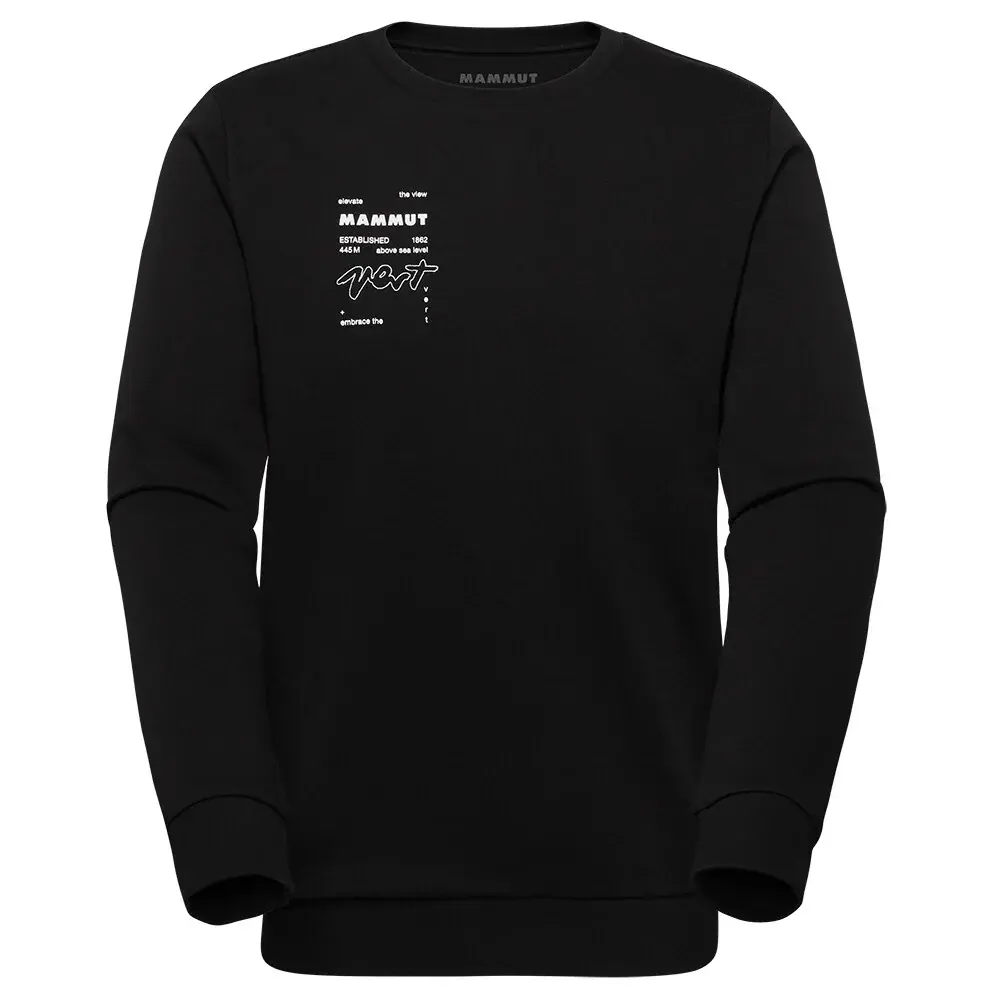 Mammut Кофта Mammut Core ML Crew Neck Men Vert black