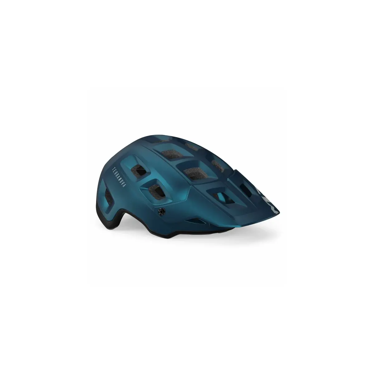 MTB přilba MET Terranova MIPS teal modrá/černá metalická