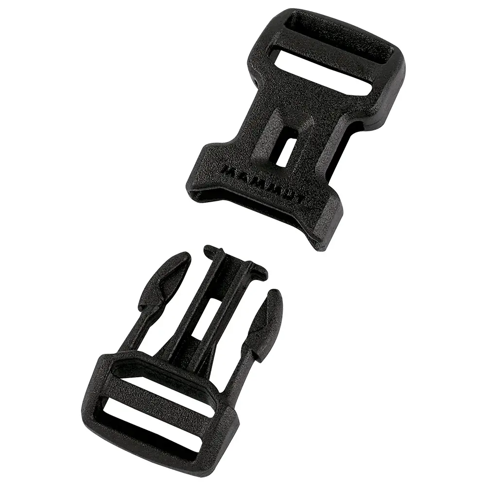 Mammut Пряжка запасна Mammut Dual Adjust Side Squeeze Buckle black 25 mm