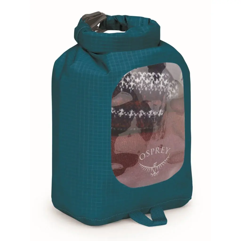 Osprey Гермомішок Osprey Dry Sack W/Window 3L Waterfront blue