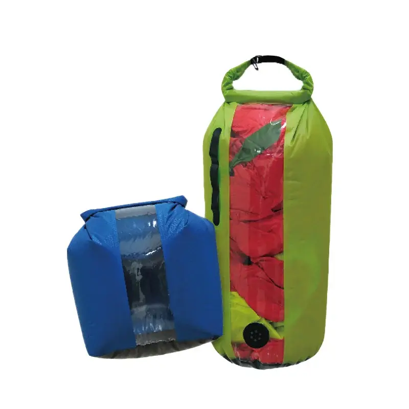 Yate Гермомішок Yate Dry Bag з вікном і клапаном S зелений