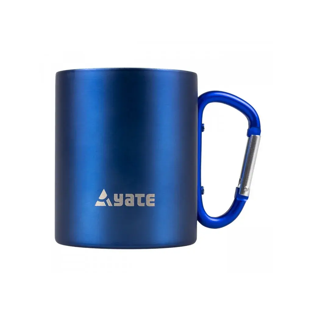 Yate Кружка з нержавіючої сталі з карабіном Yate Color 300ml синій
