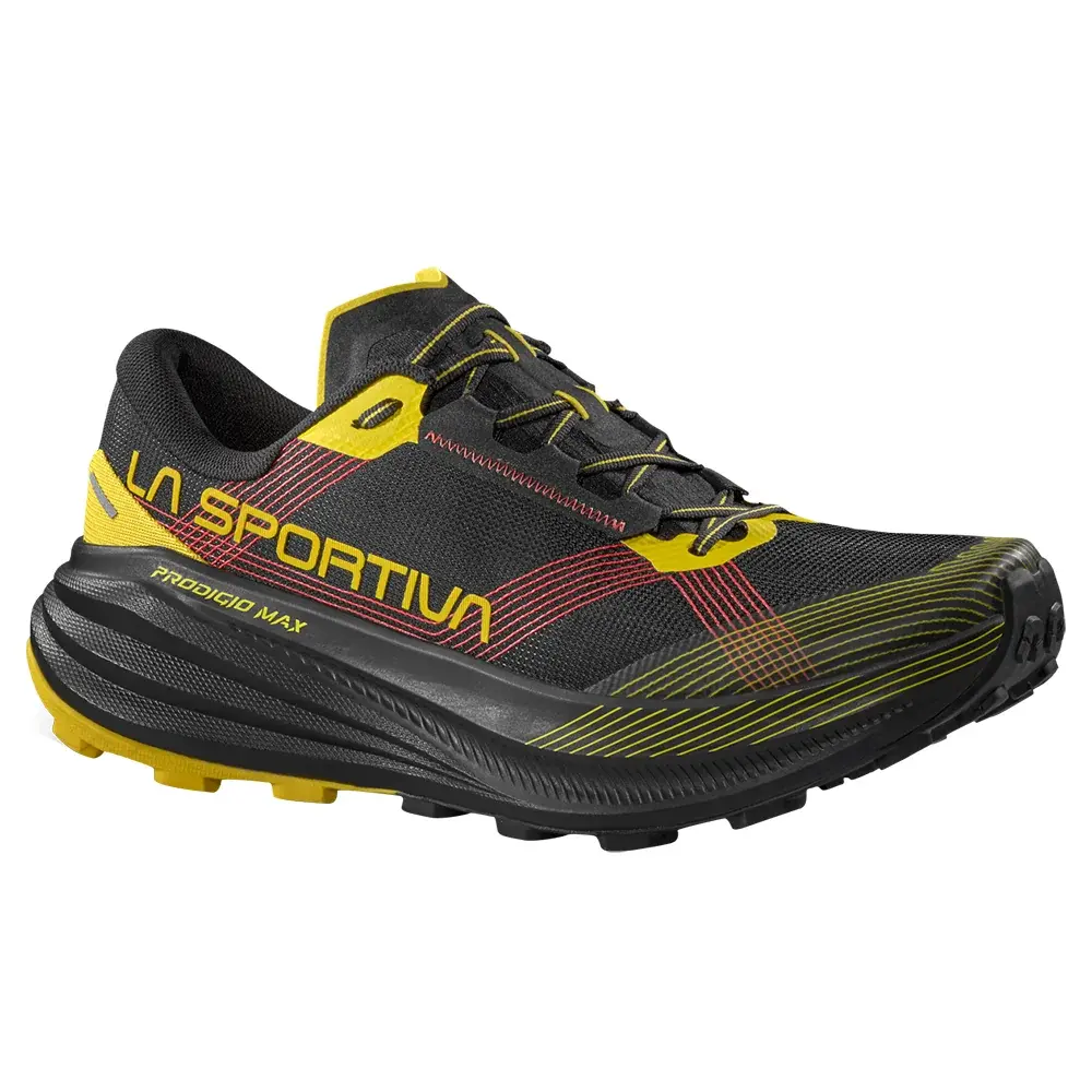 La Sportiva Кросівки бігові чоловічі La Sportiva Prodigio Max black/yellow
