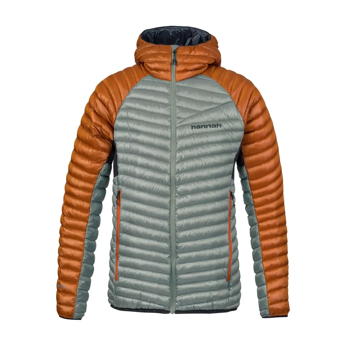 Пуховик чоловічий Hannah Mio Hoody rust/lily pad