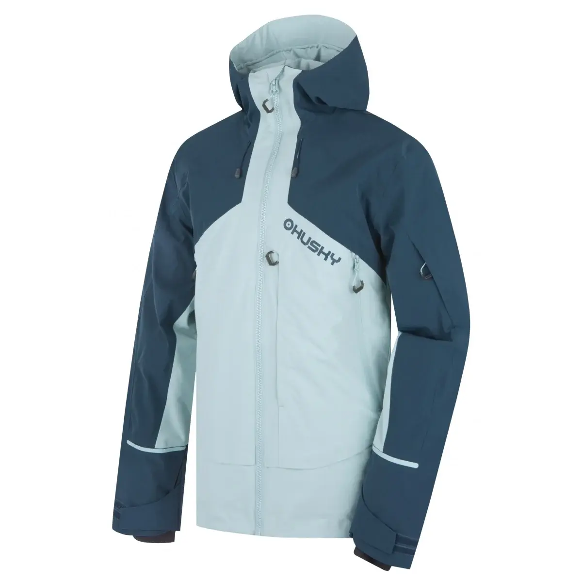 Куртка лижна чоловіча Husky Geilo M mint/blue