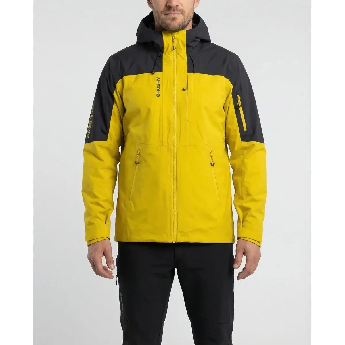 Husky Куртка чоловіча Husky Nickin M black/mustard