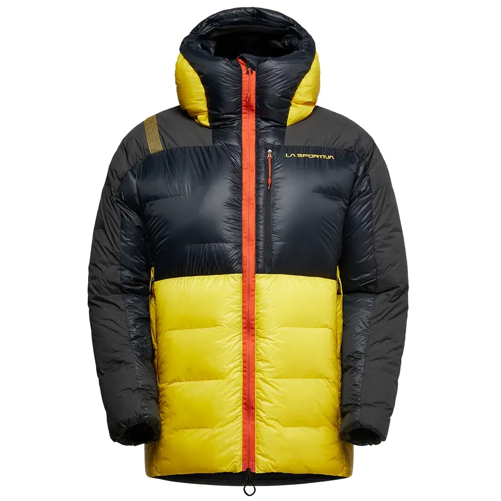 Куртка чоловіча La Sportiva OLYMPUS TECH DOWN PARKA black/yellow