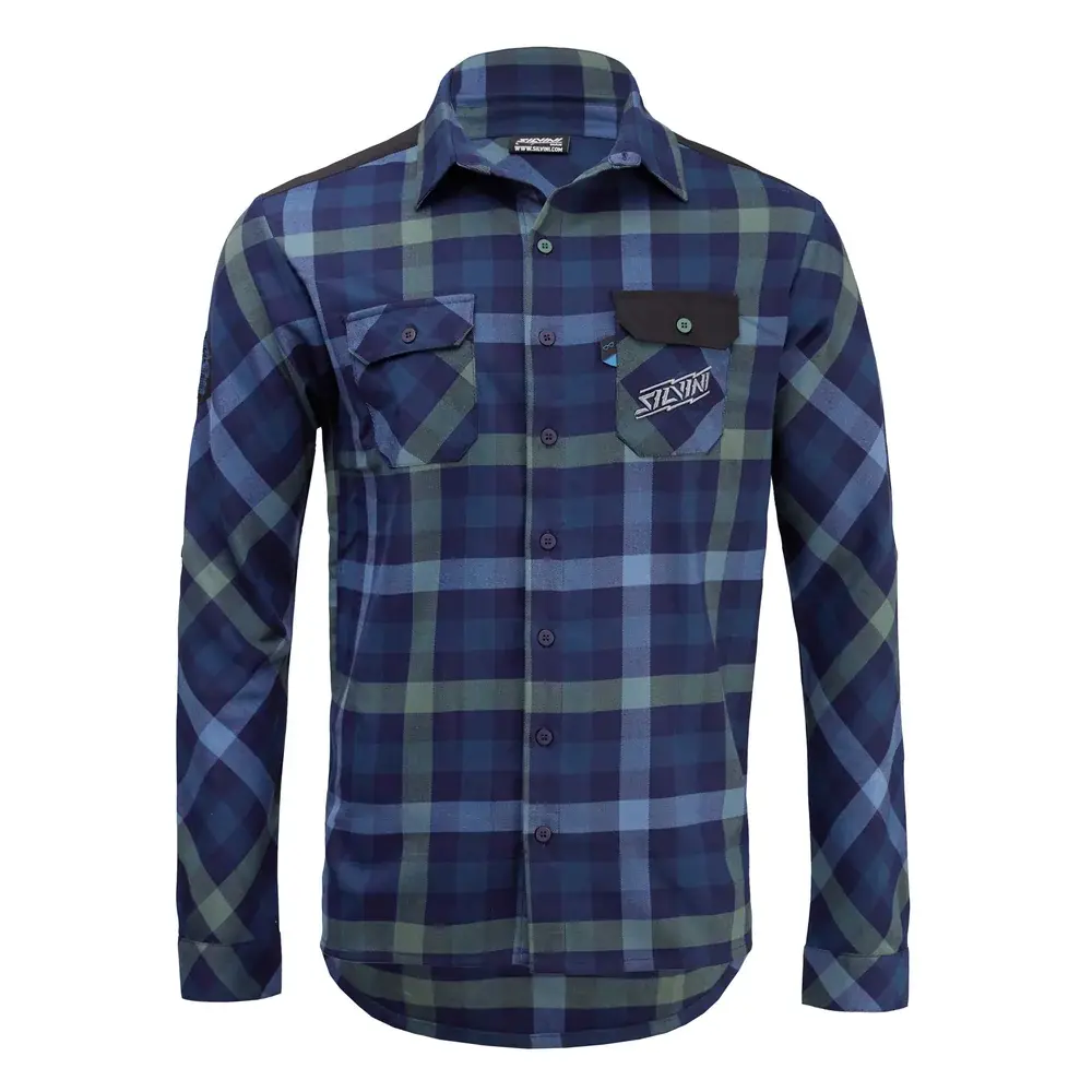 Silvini Сорочка чоловіча Silvini Farini Navy-garden