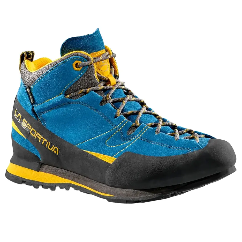 La Sportiva Черевики туристичні чоловічі La Sportiva Boulder X Mid GTX blue/yellow