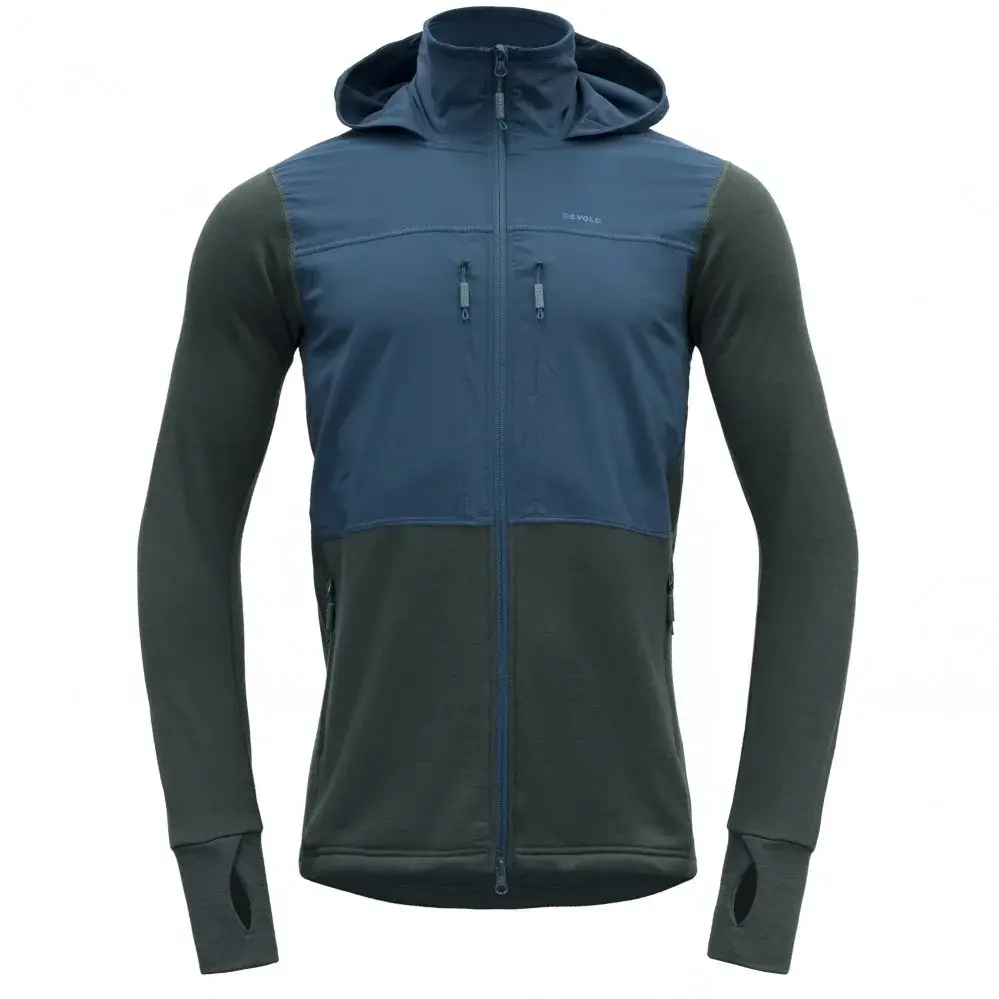 Devold Кофта / куртка Merino чоловіча Devold Heroy Hybrid JKT Man woods/flood