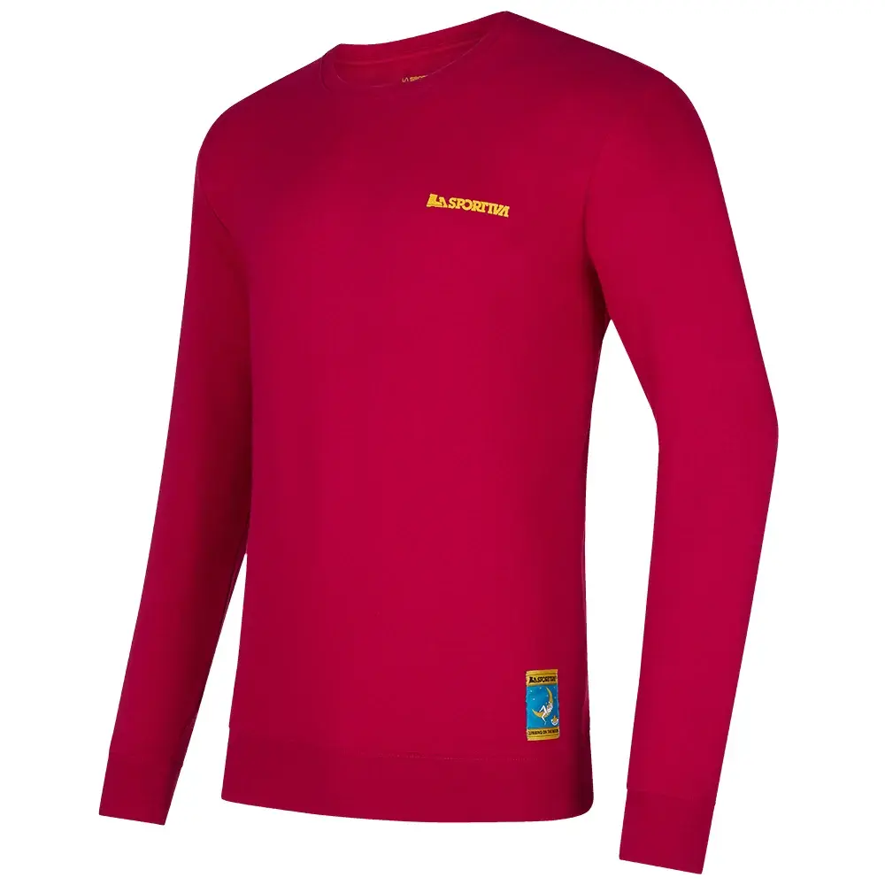 La Sportiva Кофта чоловіча La Sportiva CLIMBING ON THE MOON fucsia/giallo