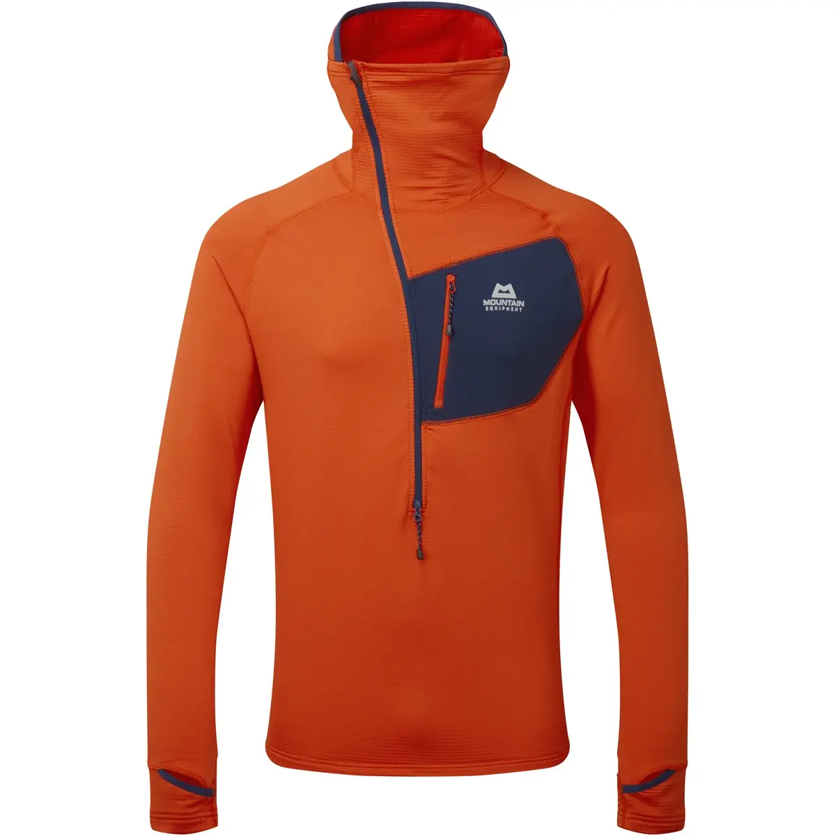 Mountain Equipment Фліска чоловіча Mountain Equipment Fleece Eclipse Hooded Zip T Magma / Medieval