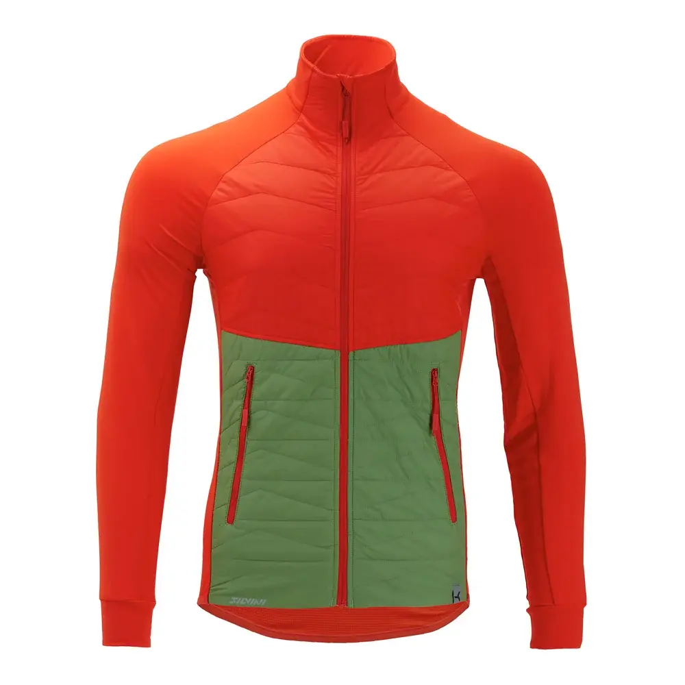 Кофта функціональна чоловіча Silvini Grado MJ1714 ruby-green