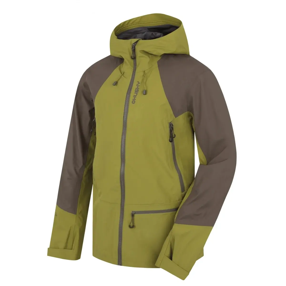 Куртка туристична чоловіча Husky Nanola M khaki/green