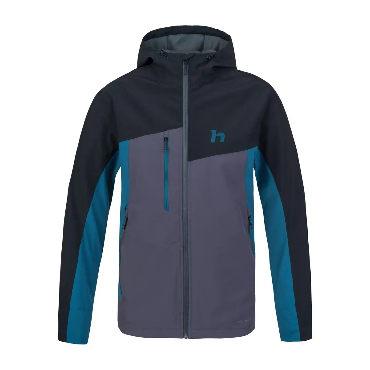 Куртка софтшелова чоловіча Hannah Carsten II anthracite/sailor blue