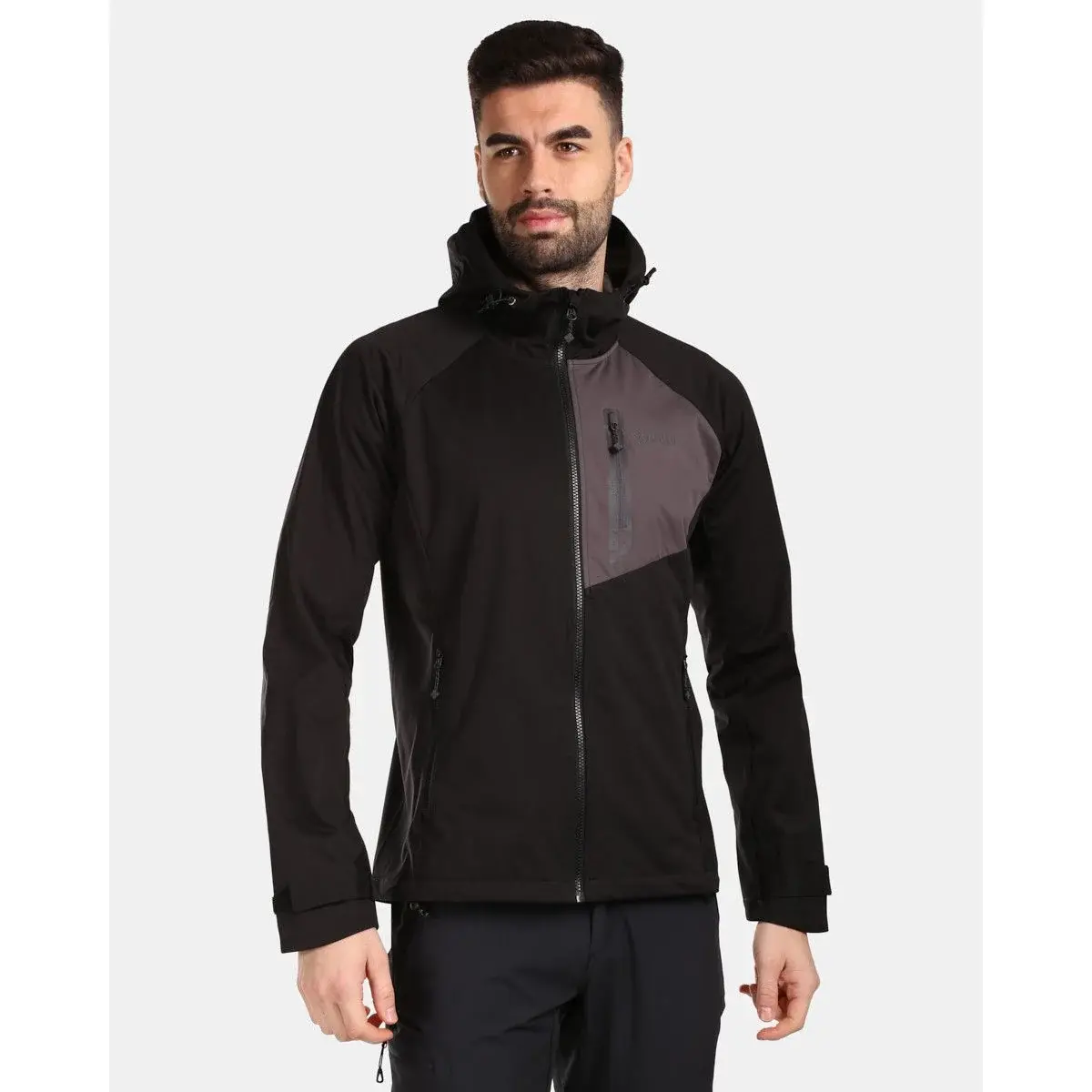Куртка софтшелова чоловіча Kilpi Beltra-M black