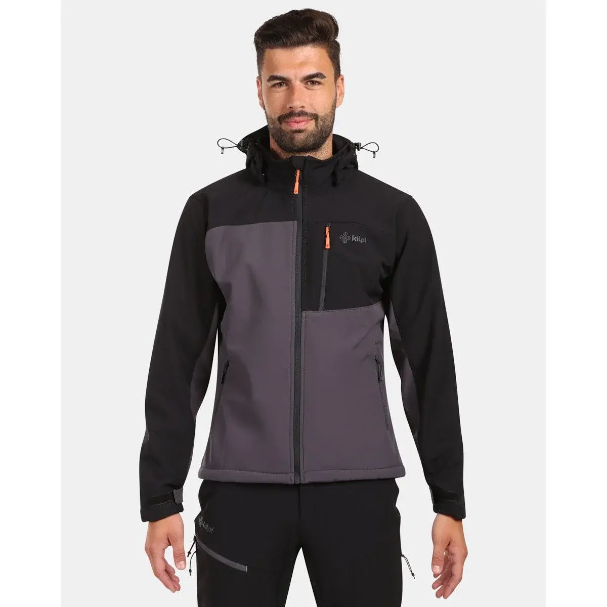 Куртка софтшелова чоловіча Kilpi ONTAVIO-M dark grey