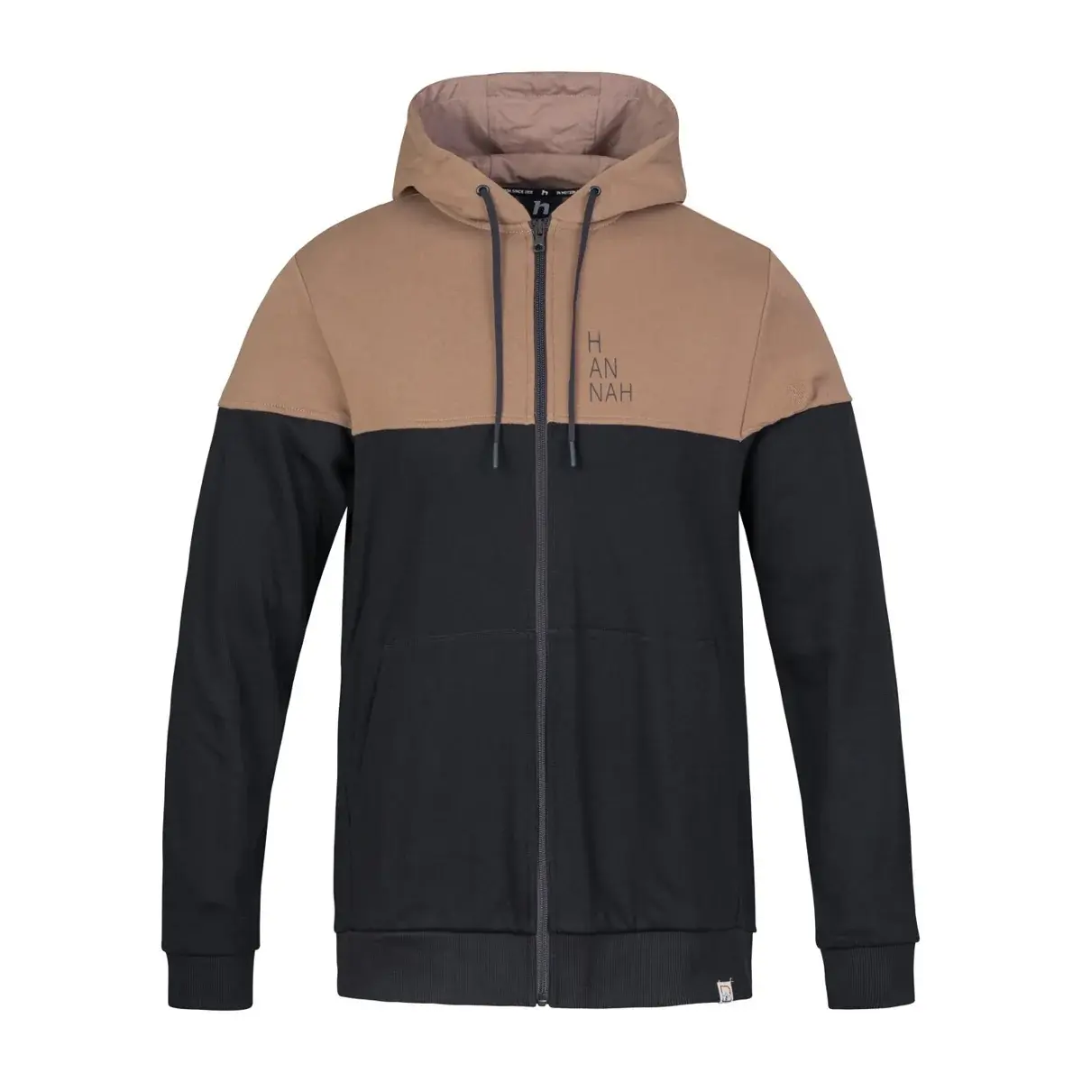 Hannah Кофта туристична чоловіча Hannah Fezco Hoody Anthracite/coca mocha