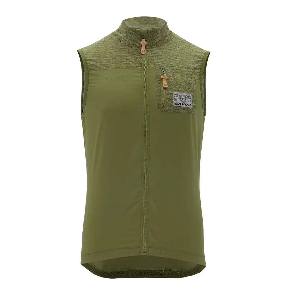 Silvini Жилет чоловічий Silvini Cairo MJ2217 olive