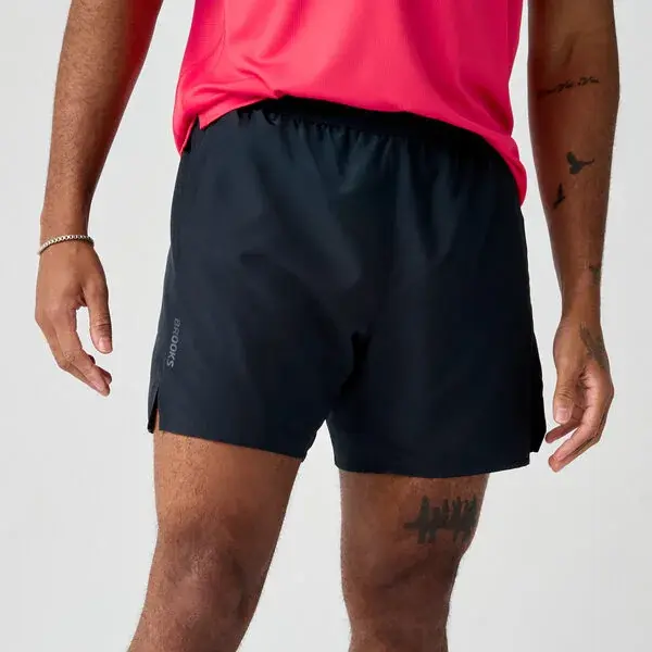Brooks Шорти бігові чоловічі Brooks 2в1 Dash Short чорний