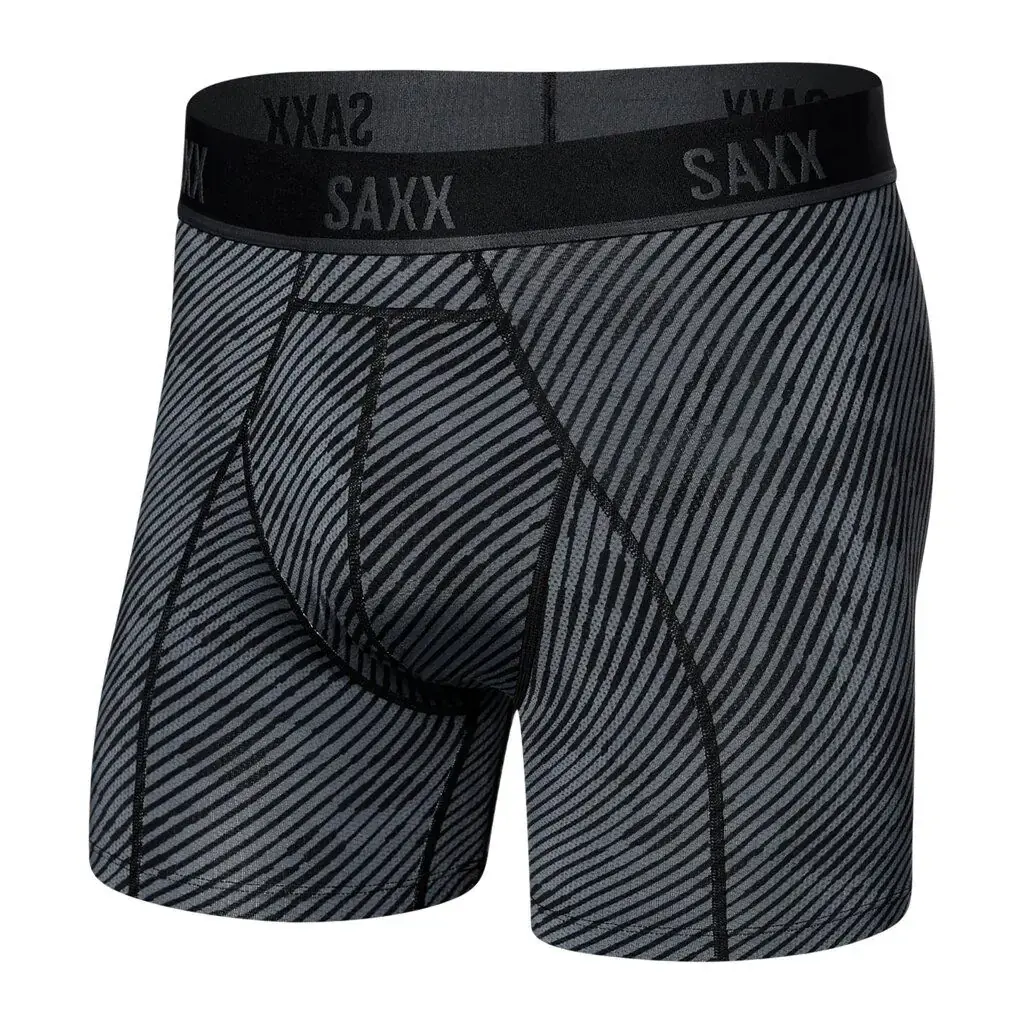 SAXX Боксери чоловічі SAXX Kinetic L-C Mesh Boxer Brief optic camo-black